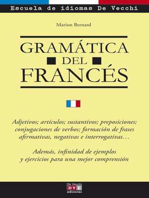 cover image of Gramática del francés